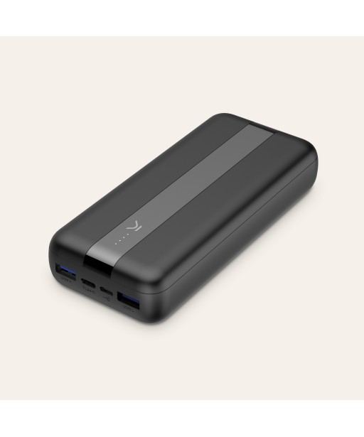 POWER BANK NOIRE 3 USB 20000mAh QC 20W KSIX