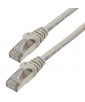 CABLE RESEAU RJ45 100% CUIVRE CAT 6 F/UTP 2M GRIS MCL