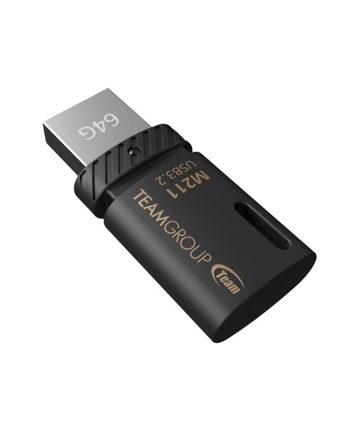 CLE USB OTG USB USB C M211 64GO NOIRE TEAMGROUP