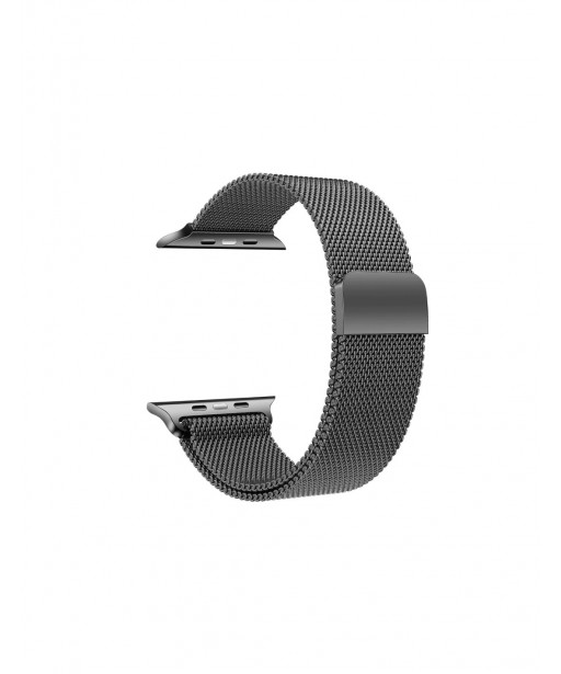 BRACELET POUR APPLE WATCH 38/40/41MM ET URBAN MINI METAL NOIR KSIX