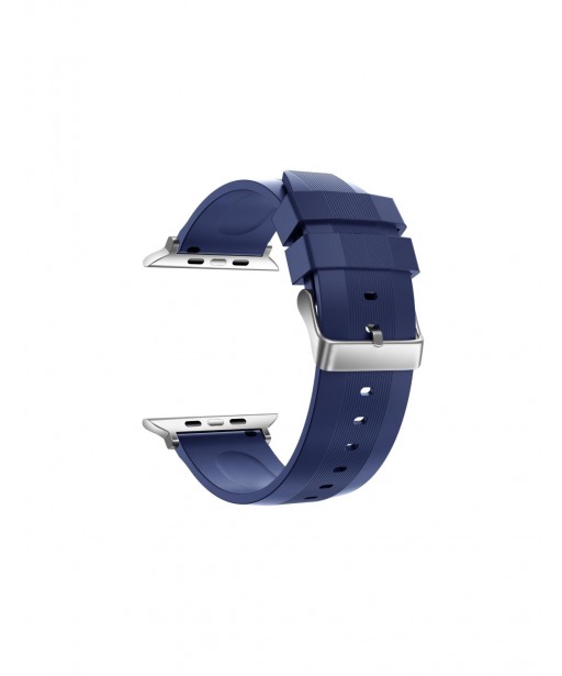 BRACELET POUR APPLE WATCH 38/40/41MM ET URBAN MINI BUCKLE BLEU KSIX