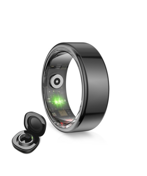 SMARTRING SATURN NOIR TAILLE XS KSIX