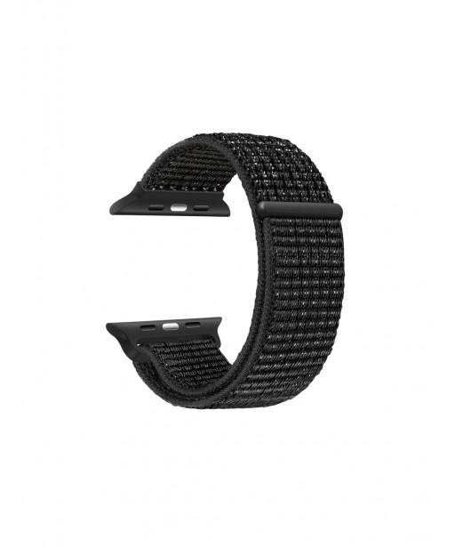BRACELET POUR MONTRE UNIVERSELLE 22MM COMFY NOIR KSIX