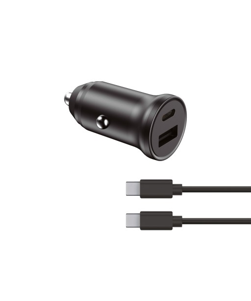 CHARGEUR ALLUME CIGARE 20W USB TYPE C KSIX CHARGEUR ALLUME CIGARE 20W USB TYPE C KSIX