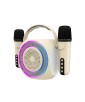 ENCEINTE NOMADE BT KARAOKE DOUBLE MICRO AVEC VOICE CONTROL CELLY