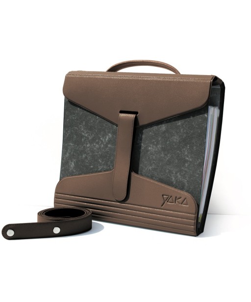 PORTE DOCUMENTS CUIR FAIT MAIN BRUN YAKA PORTE DOCUMENTS CUIR FAIT MAIN BRUN YAKA