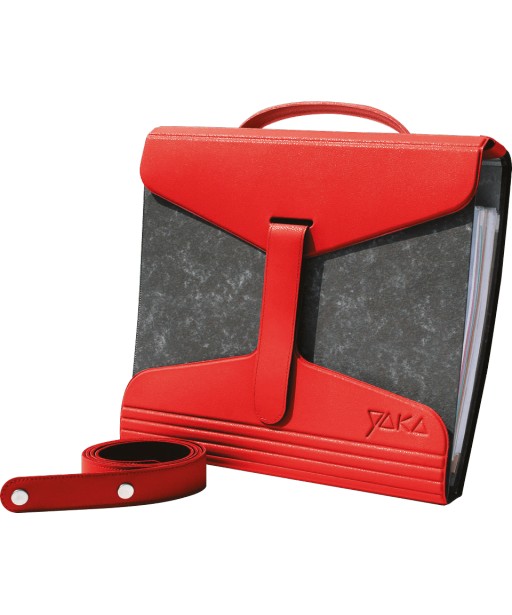 PORTE DOCUMENTS CUIR FAIT MAIN ROUGE YAKA PORTE DOCUMENTS CUIR FAIT MAIN ROUGE YAKA