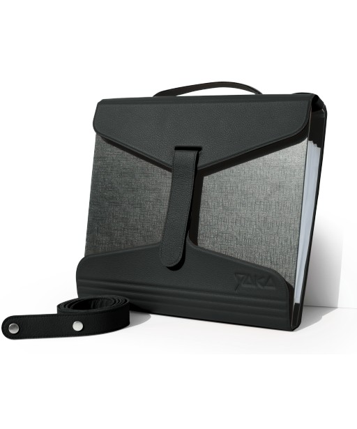 PORTE DOCUMENTS CUIR FAIT MAIN NOIR YAKA PORTE DOCUMENTS CUIR FAIT MAIN NOIR YAKA