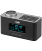 RADIO REVEIL NUMERIQUE RC 80D6 DAB + NOIRE TREVI