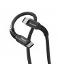 CABLE MAGNETIQUE ENROULABLE TYPE C 100W 1,2M NOIR VERBATIM