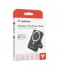 POWER BANK CHARGE N GO  MAGSAFE 10000mAh AVEC STAND NOIR VERBATIM