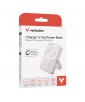 POWER BANK CHARGE N GO  MAGSAFE 10000mAh AVEC STAND ROSE VERBATIM