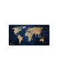 TAPIS DE SOURIS XXL MAPS BLEU NATEC