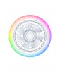 PLAFONNIER WIFI VENTILATEUR RGB ET BT MUSIQUE SIROCO KSIX