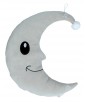 PELUCHE VEILLEUSE LUNE JAUNE ET GRISE ATC