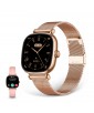 MONTRE CONNECTEE IRIA GOLD AND PINK KSIX