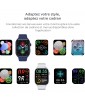 MONTRE CONNECTEE URBAN MOVE BLEUE KSIX
