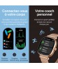 MONTRE CONNECTEE IRIA GOLD AND PINK KSIX
