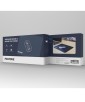 BUNDLE TAPIS + SOURIS SANS FIL BLEU PANTONE