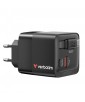 ALIMENTATION 65W AVEC CABLE INTÉGRÉ VERBATIM