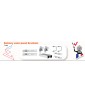 KIT DE SUPPORT BALCON POUR PANNEAUX SOLAIRE WONDER