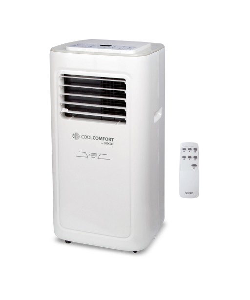 Climatiseur portable avec fonction déshumidificateur 880W SOGO