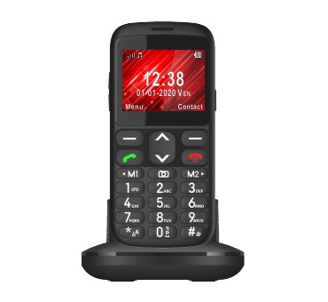 GSM SENIOR 2G S520 GPS NOIR TELEFUNKEN