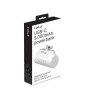 POWER BANK BLANCHE AVEC PORT USB C INTEGRE SUPPORT 5000mAh CELLY