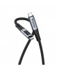 CABLE USB C AVEC ÉCRAN LED CHARGE DATE ET VIDÉO 4K 240W 120CM NOIR VERBATIM