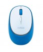SOURIS SANS FIL ET BT SILENCE 1600DPI BLANCHE BLEUE NILOX