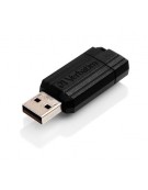 CLE USB PINSTRIPE 2.0  128GB NOIRE VERBATIM