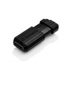 CLE USB PINSTRIPE 2.0  128GB NOIRE VERBATIM
