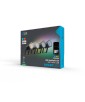LOT DE 4 SPOTS SMART LED COULEURS IP65 9,5M KSIX
