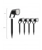 LOT DE 4 SPOTS SMART LED COULEURS IP65 9,5M KSIX