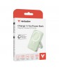 POWER BANK CHARGE N GO  MAGSAFE 10000mAh AVEC STAND VERT VERBATIM