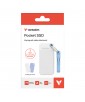 SSD POCKET USB 3.1 GEN2 1TE AVEC COQUES BLANC VERBATIM
