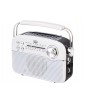 RADIO PORTABLE SOLAIRE RA 7F50 BT BLANCHE TREVI