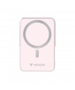 POWER BANK CHARGE N GO  MAGSAFE 10000mAh AVEC STAND ROSE VERBATIM