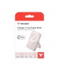 POWER BANK CHARGE N GO  MAGSAFE 10000mAh AVEC STAND ROSE VERBATIM