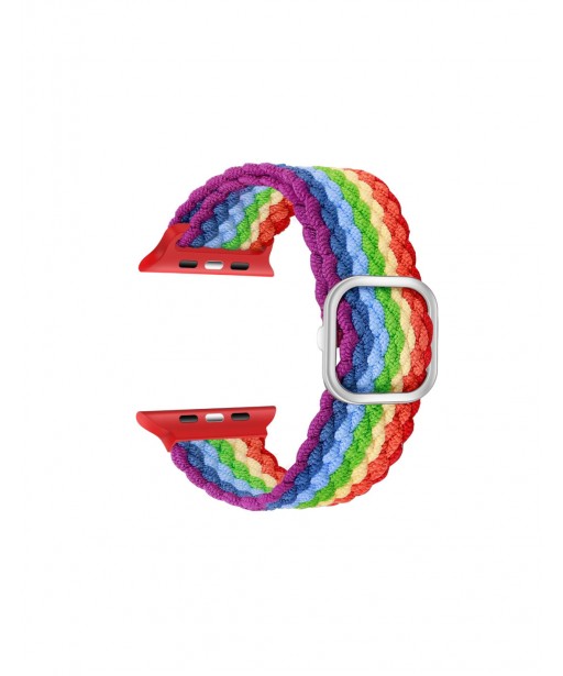 BRACELET POUR MONTRE UNIVERSELLE 22MM LOVE ARC EN CIEL KSIX