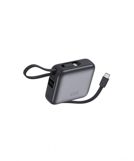 POWER BANK NOIRE PULSE DUAL 10 000mAh PD22,5W KSIX