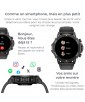 MONTRE CONNECTEE EXPLORER GPS NOIRE KSIX