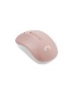 SOURIS NATEC TOUCAN SANS FIL 1600DPI OPTIQUE ROSE-BLANCHE NATEC