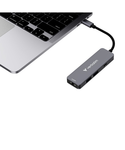 HUB USB C 4 EN 1 100W HDMI 4K VERBATIM