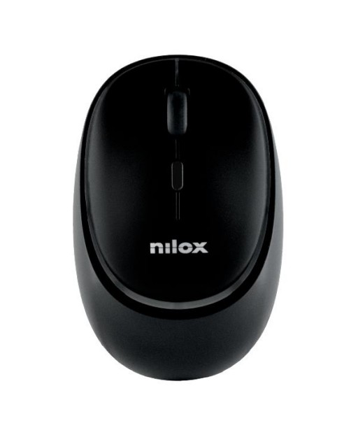 SOURIS SANS FIL ET BT SILENCE 1600DPI NOIRE NILOX