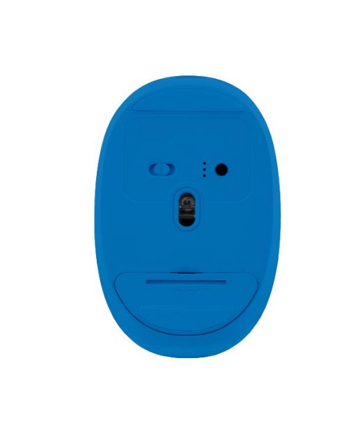 SOURIS SANS FIL ET BT SILENCE 1600DPI BLANCHE BLEUE NILOX