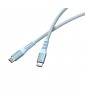 CABLE MAGNETIQUE ENROULABLE TYPE C 100W 1,2M BLEU VERBATIM