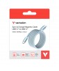CABLE MAGNETIQUE ENROULABLE TYPE C 100W 1,2M BLEU VERBATIM