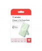 POWER BANK CHARGE N GO  MAGSAFE 10000mAh AVEC STAND VERT VERBATIM