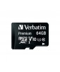 MICRO SDHC 64GB CLASSE 10 AC ADAPT VERBATIM